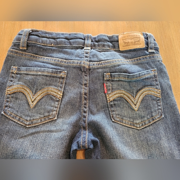 Levi's 711 Skinny Jeans, kids size 8 Reg - Picture 4 of 6